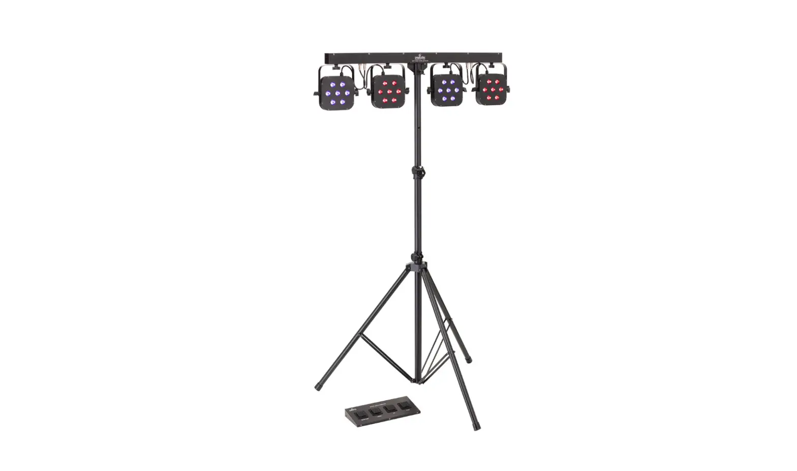 Soundstation 4ledkit-dj Led Tricolor 4-par Lighting Kit User Manual