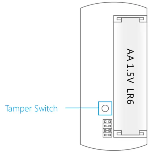 CHUANGO DWC 102 Window Contact - PCB Layout