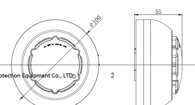 Yingkou Tiancheng Fire Protection Equipment JTY-GM-TC5401W Wireless Addressable Photoelectric Smoke Detector 1