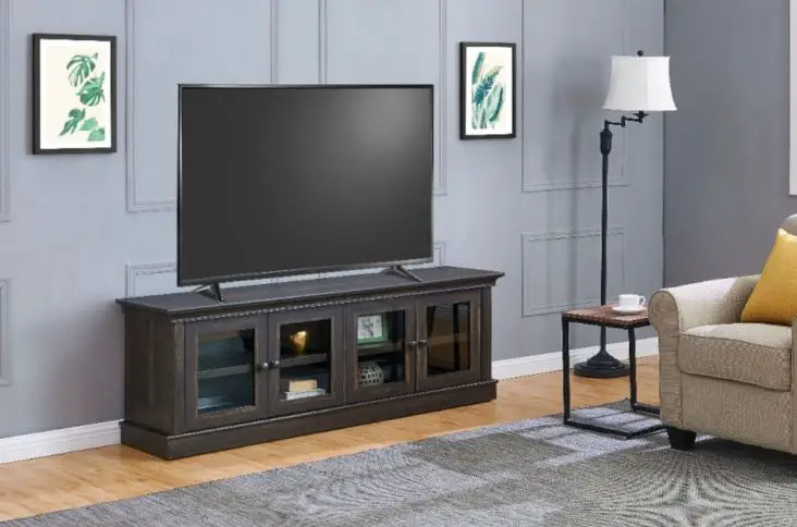 Insignia Ns-hwg1965 Tv Cabinet For Most Flat-panel Tvs Up To 75 Inch User Guide