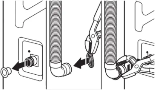 WTW4855HW - Connect Drain Hose 1
