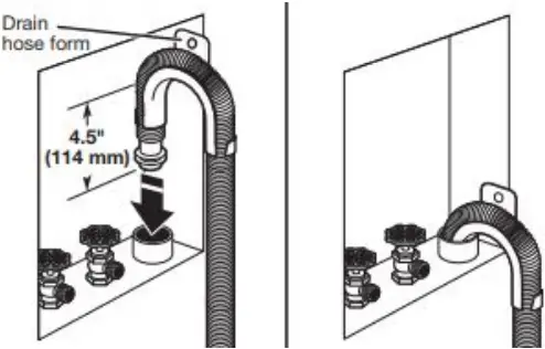 WTW4855HW - Connect Drain Hose 2