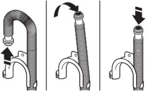 WTW4855HW - Connect Drain Hose 3