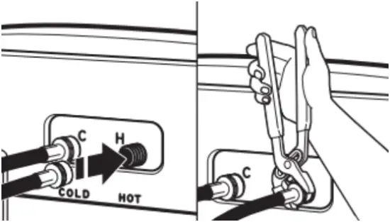 WTW4855HW - Connect Inlet Hoses 3