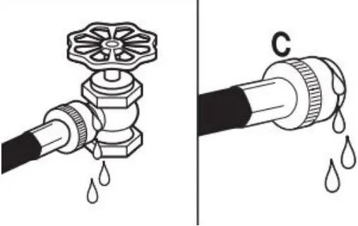 WTW4855HW - Connect Inlet Hoses 4