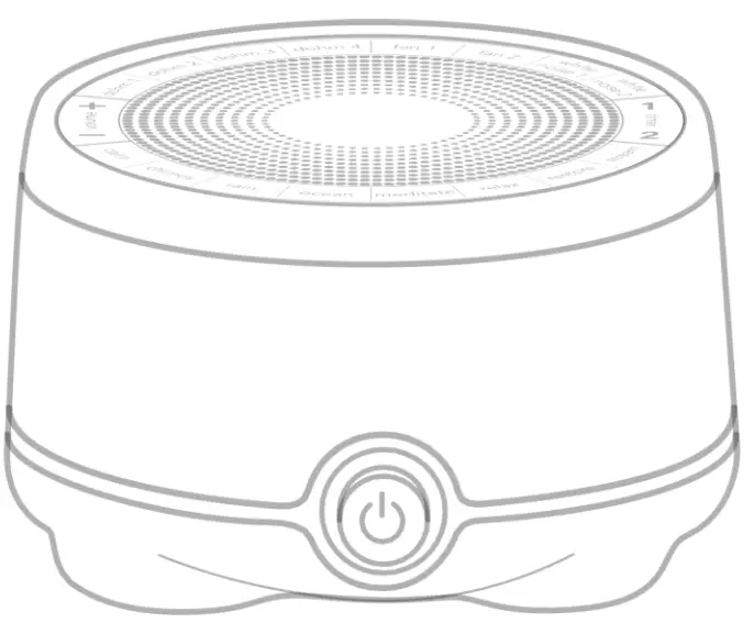 VOGASLEEP BND1048 Whish Multi Sound Machine