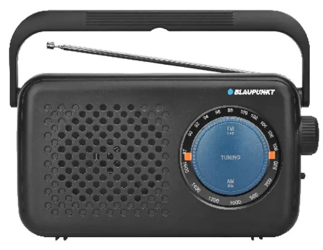 Blaupunkt PR9BK IM Portable FM AM analogue radio