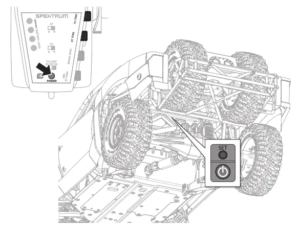 LOSI LOS05021T1 16 Super Baja Rey 2.0 4WD Desert Truck Brushless RTR - fig 7