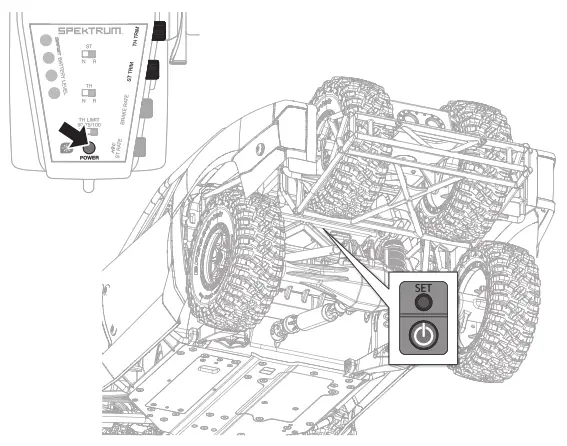 LOSI LOS05021T1 16 Super Baja Rey 2.0 4WD Desert Truck Brushless RTR - fig 8