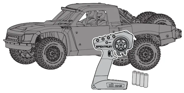 LOSI LOS05021T1 16 Super Baja Rey 2.0 4WD Desert Truck Brushless RTR - fig