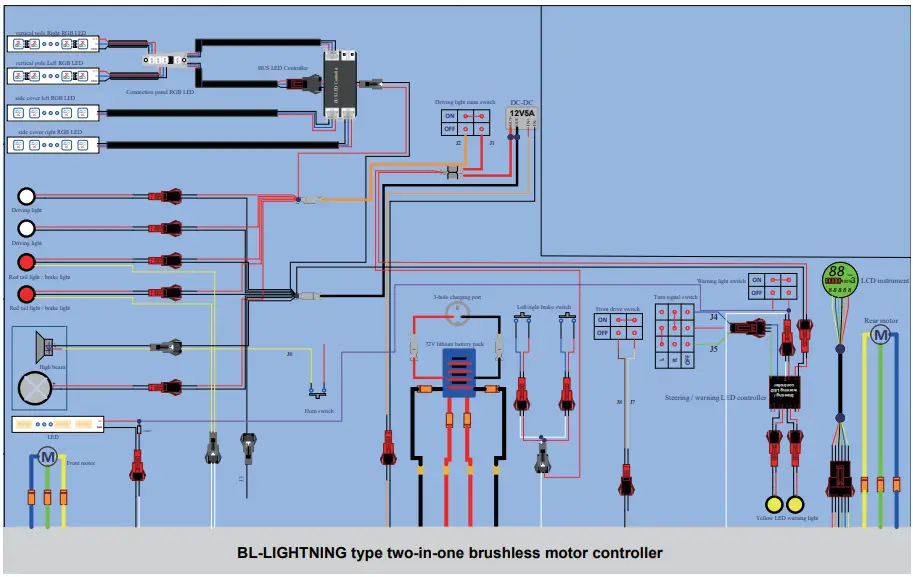 Bluetran-LGMJ1-18650-Lightning-electric-scooter-1