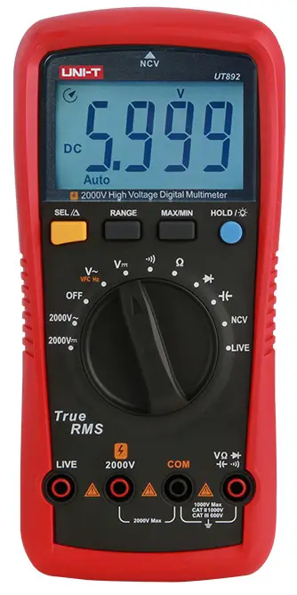 UNI-T UT892 2000V High Voltage Digital Multimeter