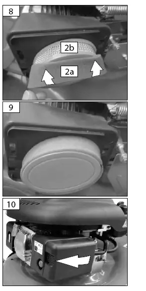 G de TRIKE 465D Big Wheeler Self Propelled Petrol Lawn Mower fig 25