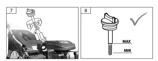 G de TRIKE 465D Big Wheeler Self Propelled Petrol Lawn Mower fig 8