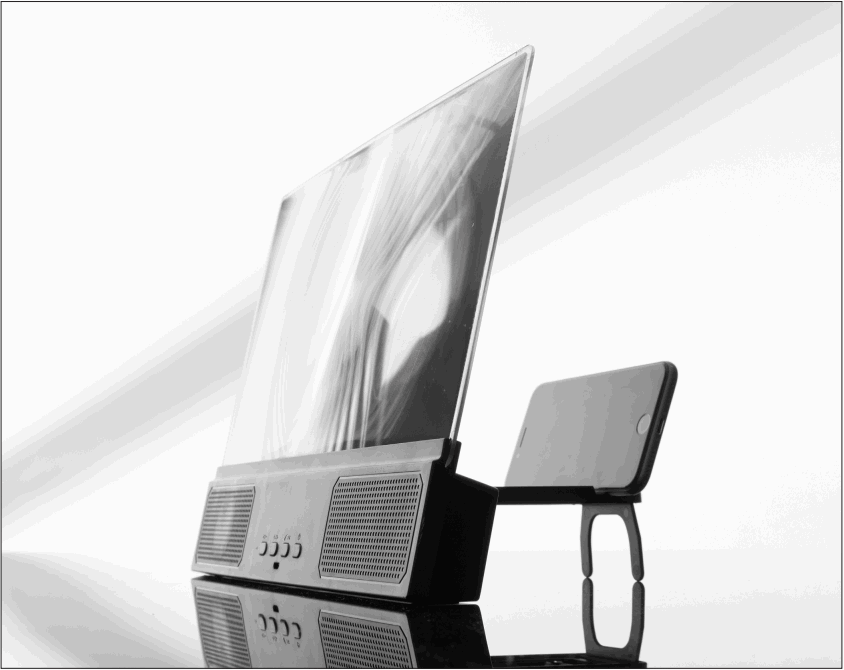 SHARPER IMAGE 208256 Smartphone TV Screen Magnifier