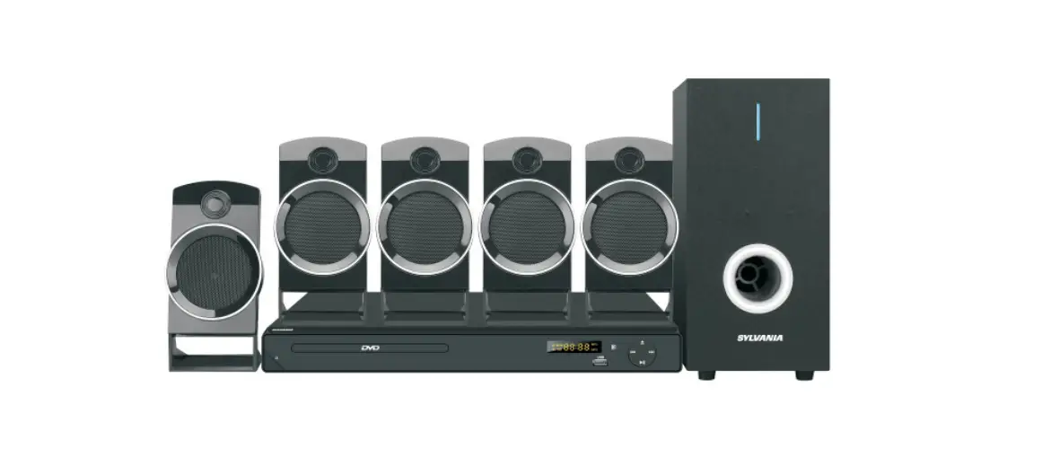 Sylvania Sdvd5060-b 5.1 Hdmi Home Theatre System Instruction Manual