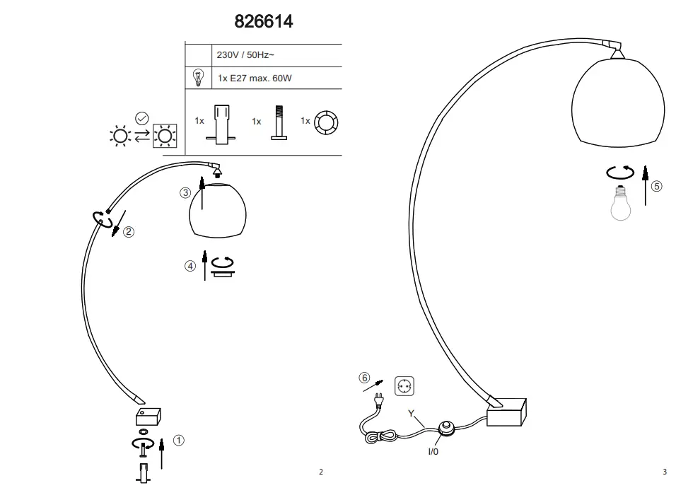 Paul Neuhaus 258 17 Mani Arch Lamp - fig