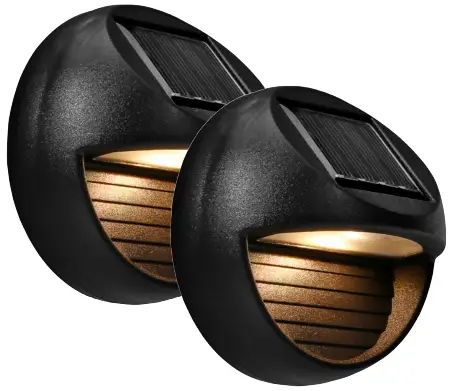 ansult 019708 LED Wall Spotlight Solar Cell