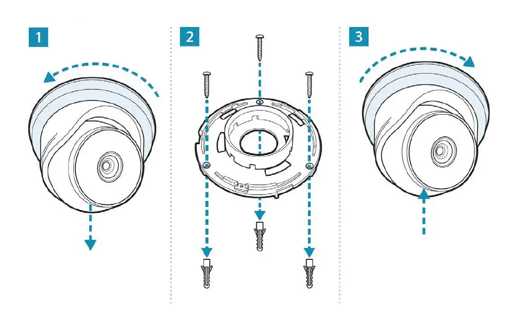 SystemQ-SEE762-ZIP-Audio-Over-Coax-TVI-Eyeball-Cameras-User-Guide-4