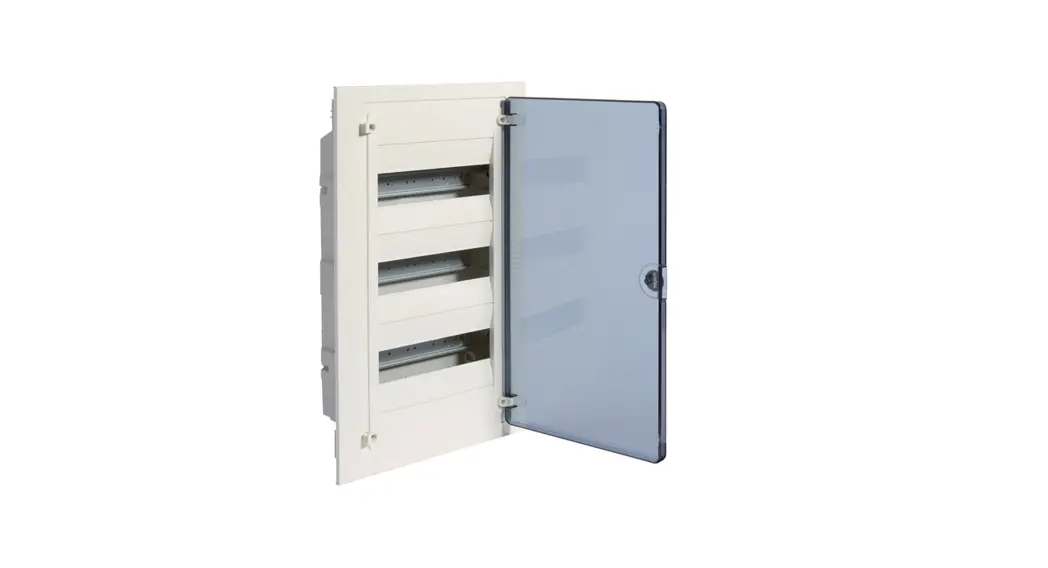 Hager Vf312ts Enclosure Golf Recessed 3x12 Modules With Transparent Door Instruction Manual