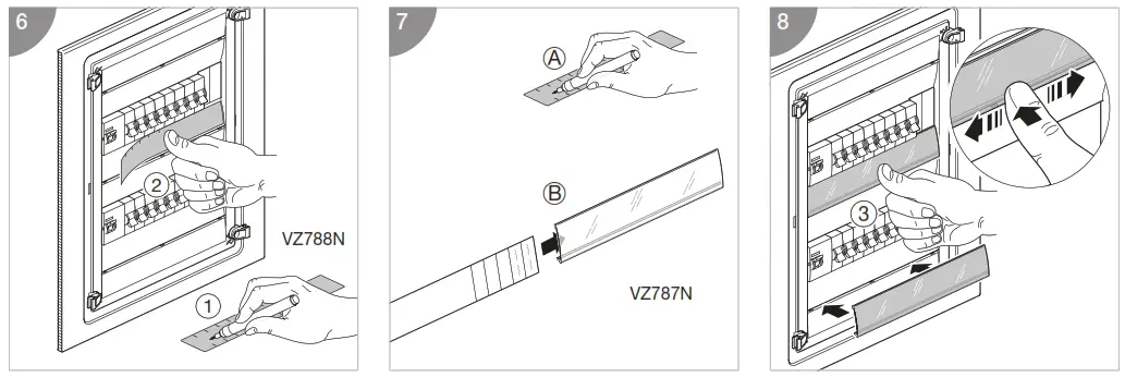 hager VF312TS Enclosure Golf Recessed 3x12 Modules with Transparent Door - fig13