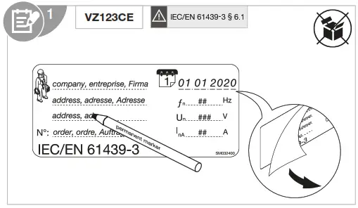 hager VF312TS Enclosure Golf Recessed 3x12 Modules with Transparent Door - fig15