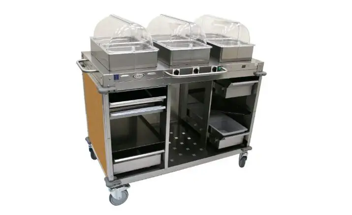 Cadco Cbc-hhhh-l1-4 Mobile Hot Buffet Carts User Manual Cadco Cbc-hhhh-l1-4 Mobile Hot Buffet Carts User Manual