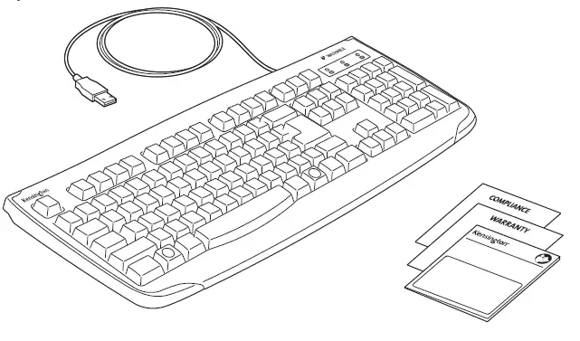 Kensington Pro Fit USB Washable Keyboard fig (2)