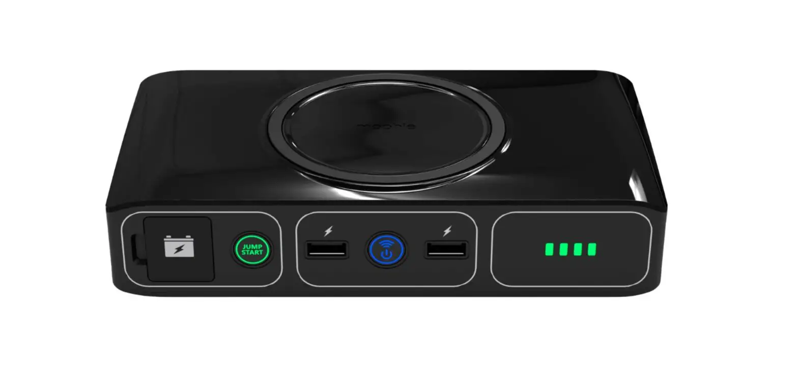 Mophie 401105901 Powerstation Go Wireless Portable Car Jump Starter Instruction Manual