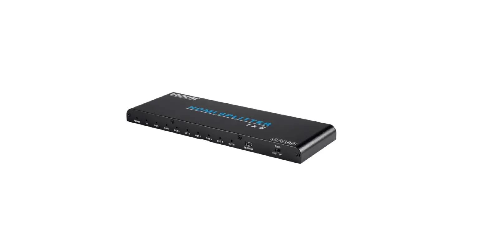Monoprice 115260 Blackbird 4k-pro 1x8 Hdmi Splitter User Manual