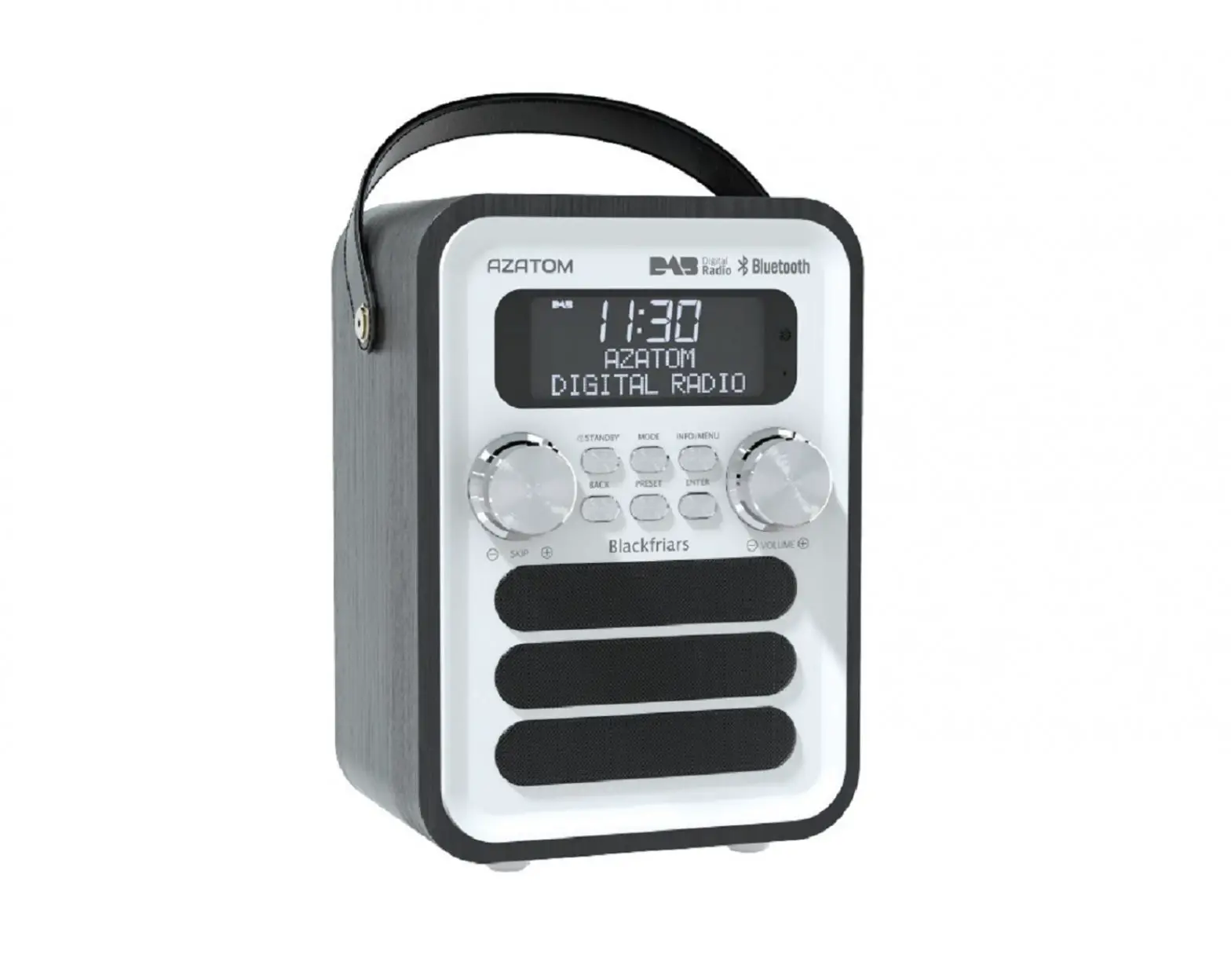 Azatom Blackfriars Bk100 Dab, Dab+, Fm Radio With Bt Wireless Audio User Manual Azatom Blackfriars Bk100 Dab, Dab+, Fm Radio With Bt Wireless Audio User Manual