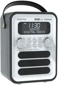 AZATOM Blackfriars BK100 DAB, DAB+, FM Radio with BT Wireless Audio