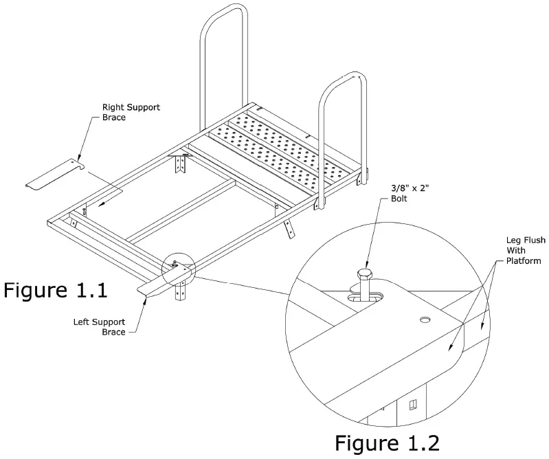REDNECK-BLINDS-6X6-Buck-Palace-Support-Bracket-FIG-1