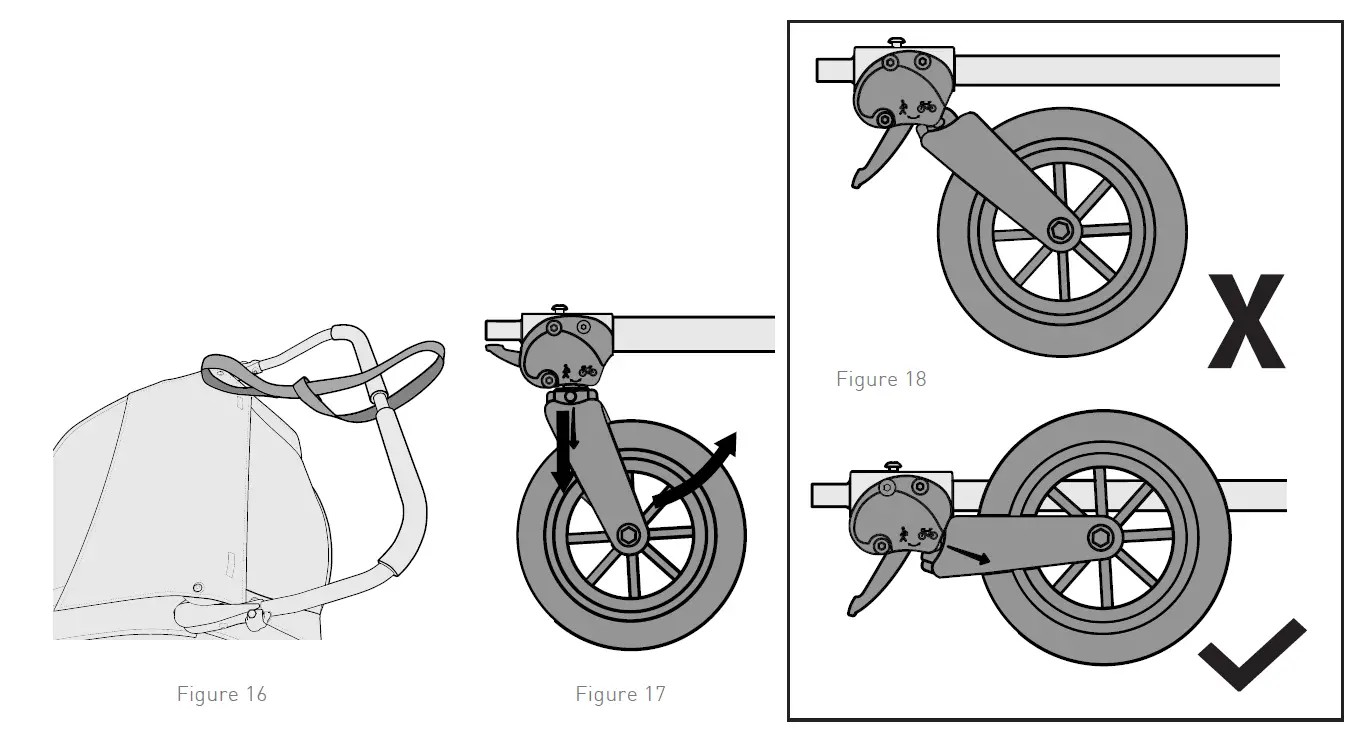 BURLEY Cub X Child Trailer fig 8
