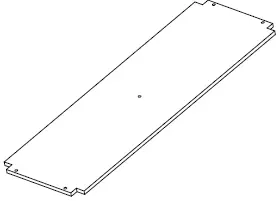 THE HOME DEPOT 824-SIDEBOARD-B Sideboard Buffet Storage Cabinet 11