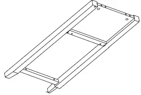 THE HOME DEPOT 824-SIDEBOARD-B Sideboard Buffet Storage Cabinet 12