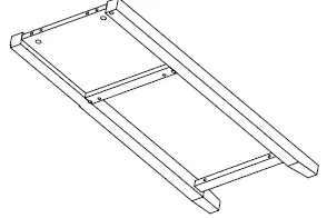 THE HOME DEPOT 824-SIDEBOARD-B Sideboard Buffet Storage Cabinet 13