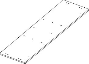 THE HOME DEPOT 824-SIDEBOARD-B Sideboard Buffet Storage Cabinet 13