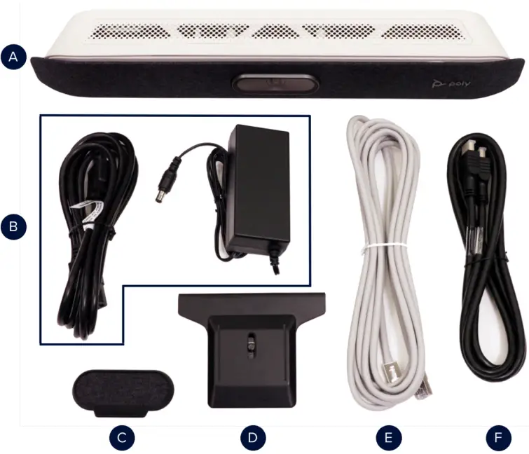 poly-2200-86260-101-Studio-X30-Video-Bar-with-Touch-Control-FIG-1