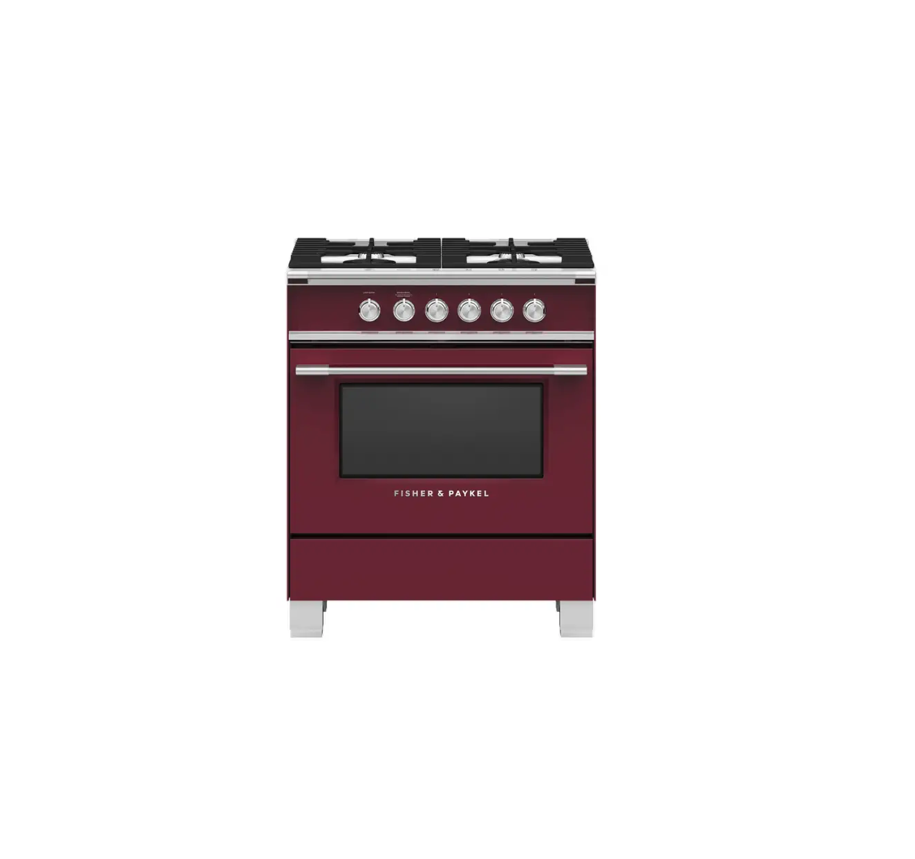 Fisher Paykel Or30scg4r1 30 Inch Gas Range 4 Burners User Guide