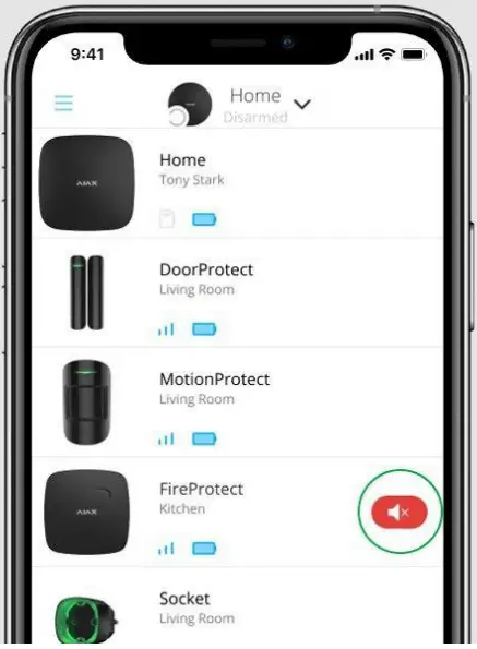 AJAX FireProtect Wireless Indoor Fire Detector - Fig 3