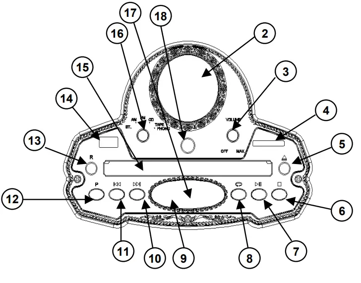 soundmaster NR917 Turntable - fig 1