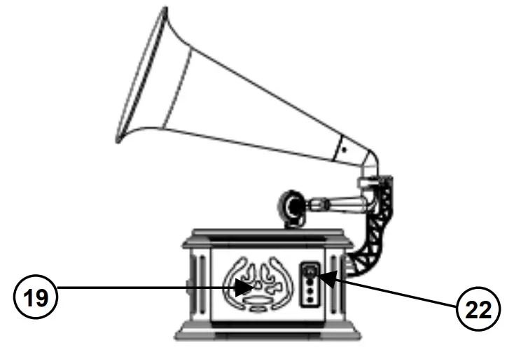 soundmaster NR917 Turntable - fig 3