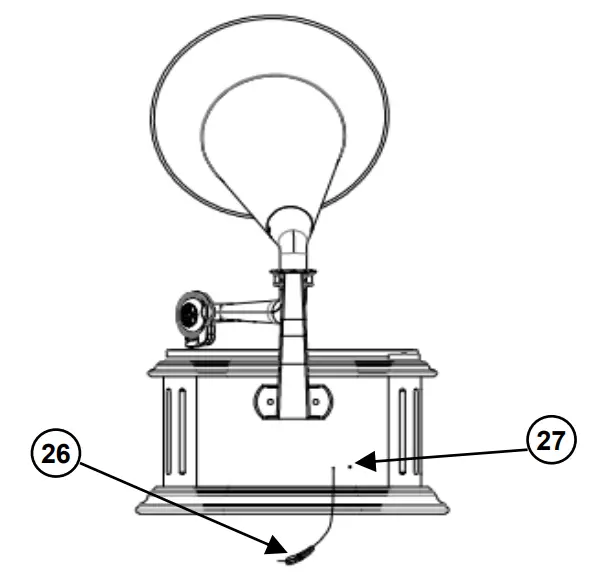 soundmaster NR917 Turntable - fig 5