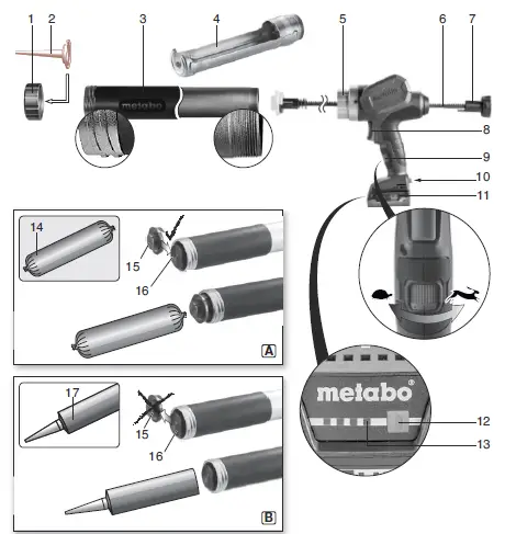 metabo-KPA-12-400-Cordless-Caulking-Gun-01