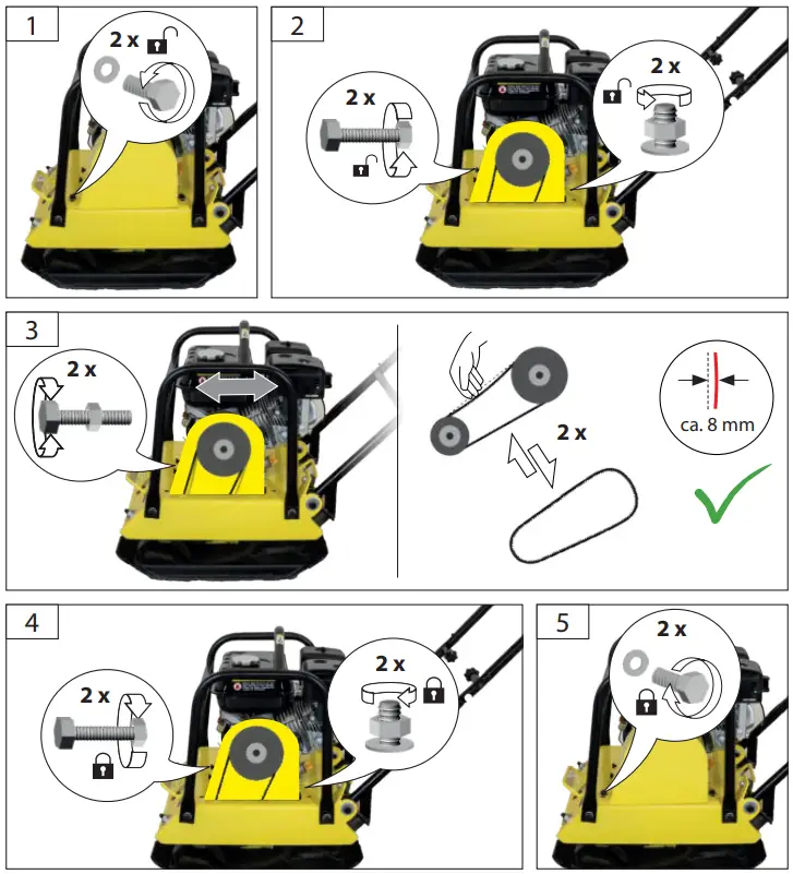 Gude GRP 90 Vibrating Plate-fig11