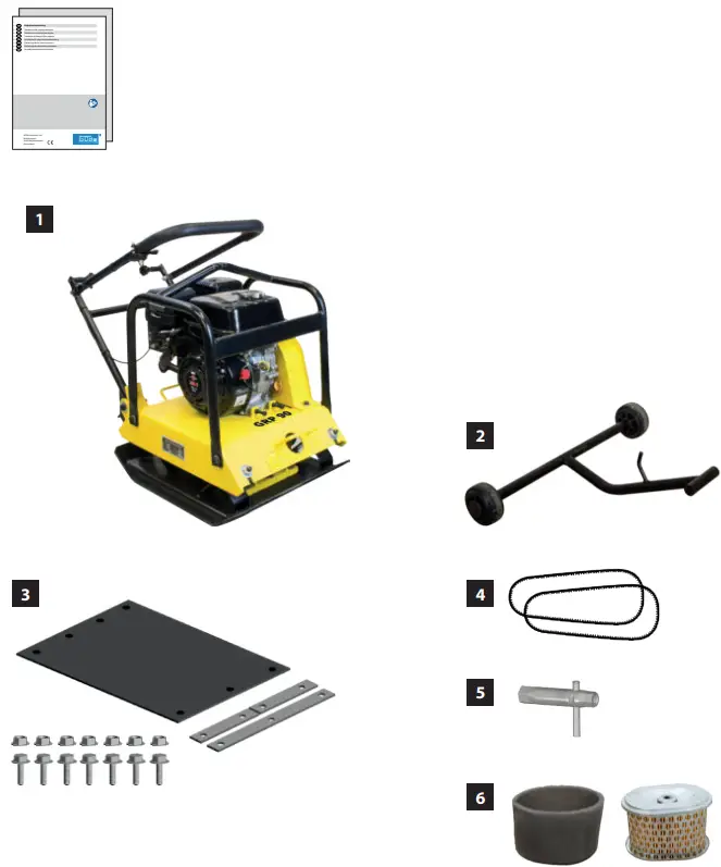 Gude GRP 90 Vibrating Plate-fig2