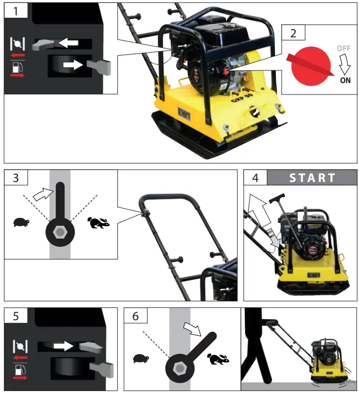 Gude GRP 90 Vibrating Plate-fig9