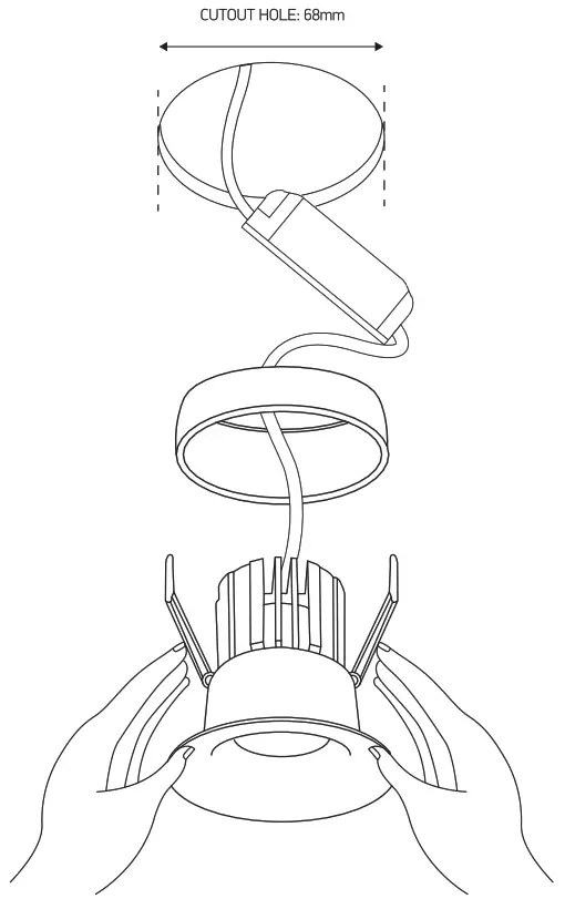 oneLIGHT 10112R Recessed Fixed Spot Round Fig