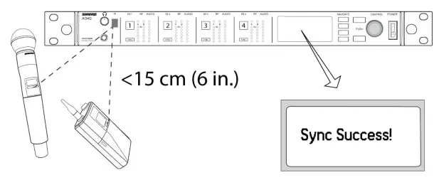 SHURE AD1 Bodypack Transmitter - IR Sync